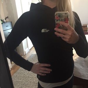 North Face hooded shirt